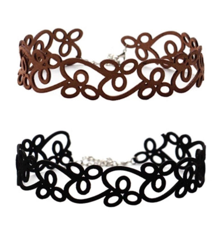 Suede Scroll