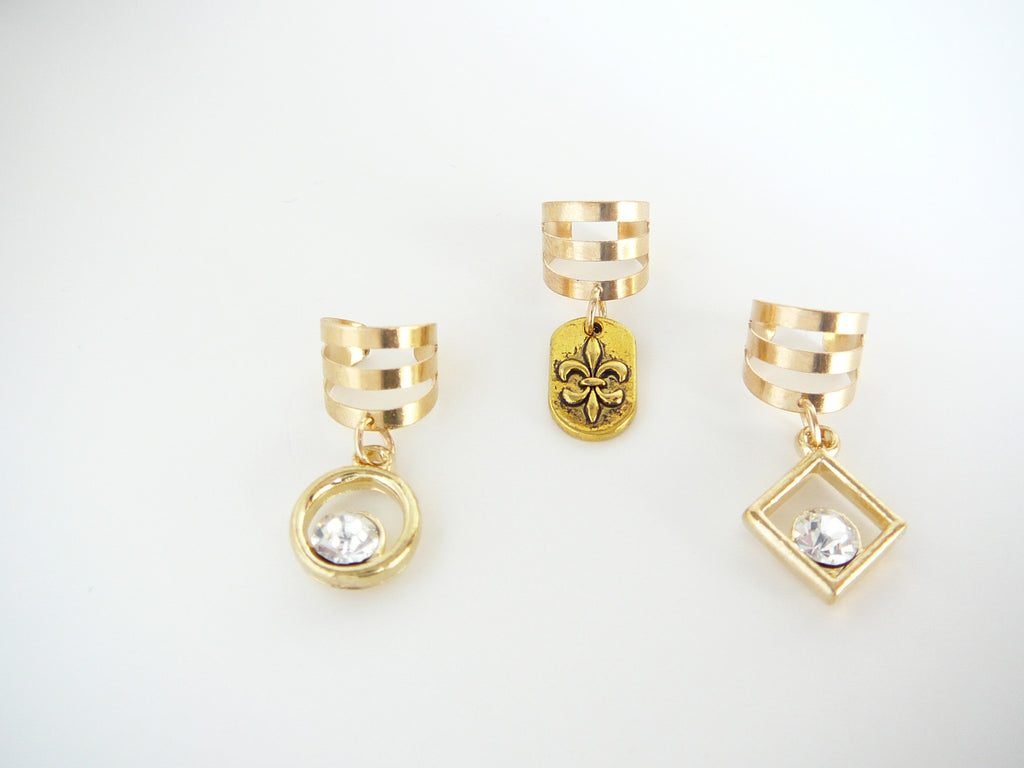 Adjustable Open Loc Cuff Gold