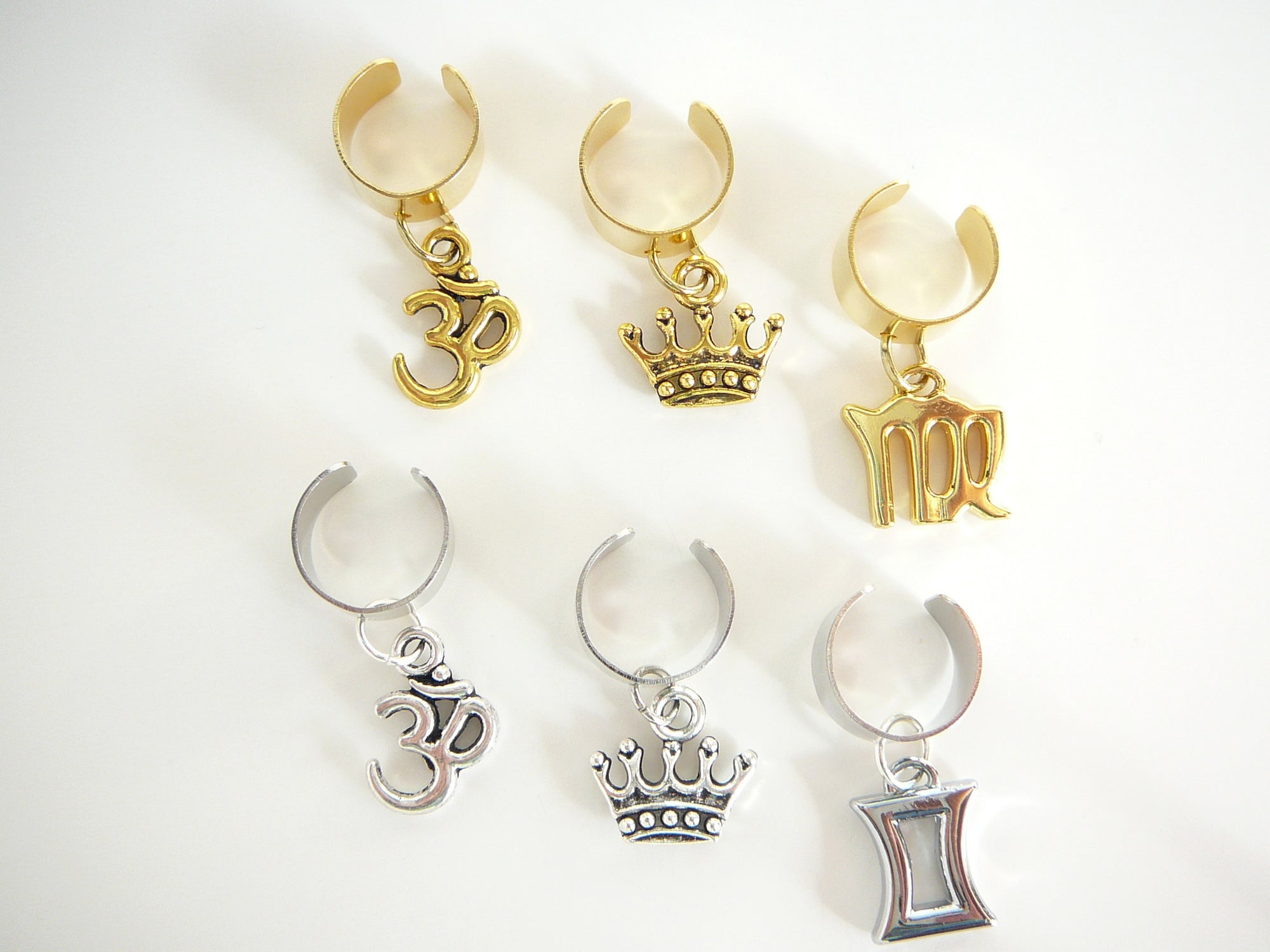 Adjustable Loc Cuff w/Charm