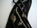* Wire Coil Loc Sleeve Gold w/charm