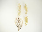 * Wire Coil Loc Sleeve Gold w/charm