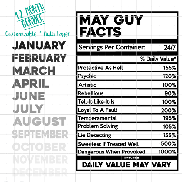 Guy Facts Bundle