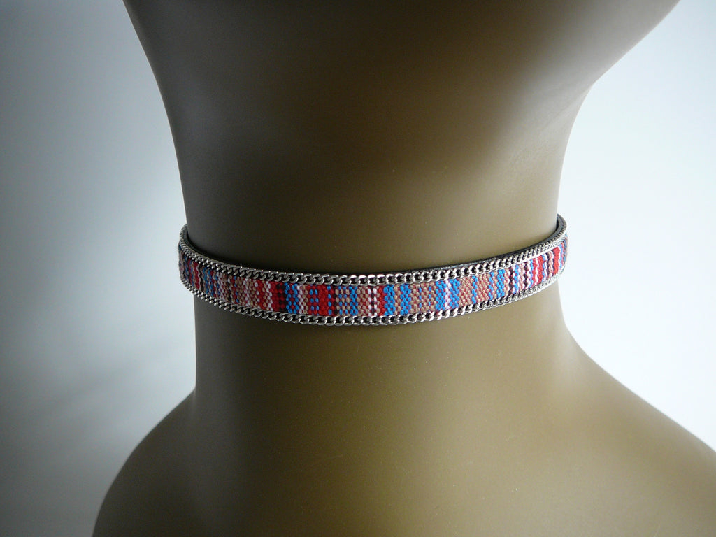 Pink Tribal w/chain