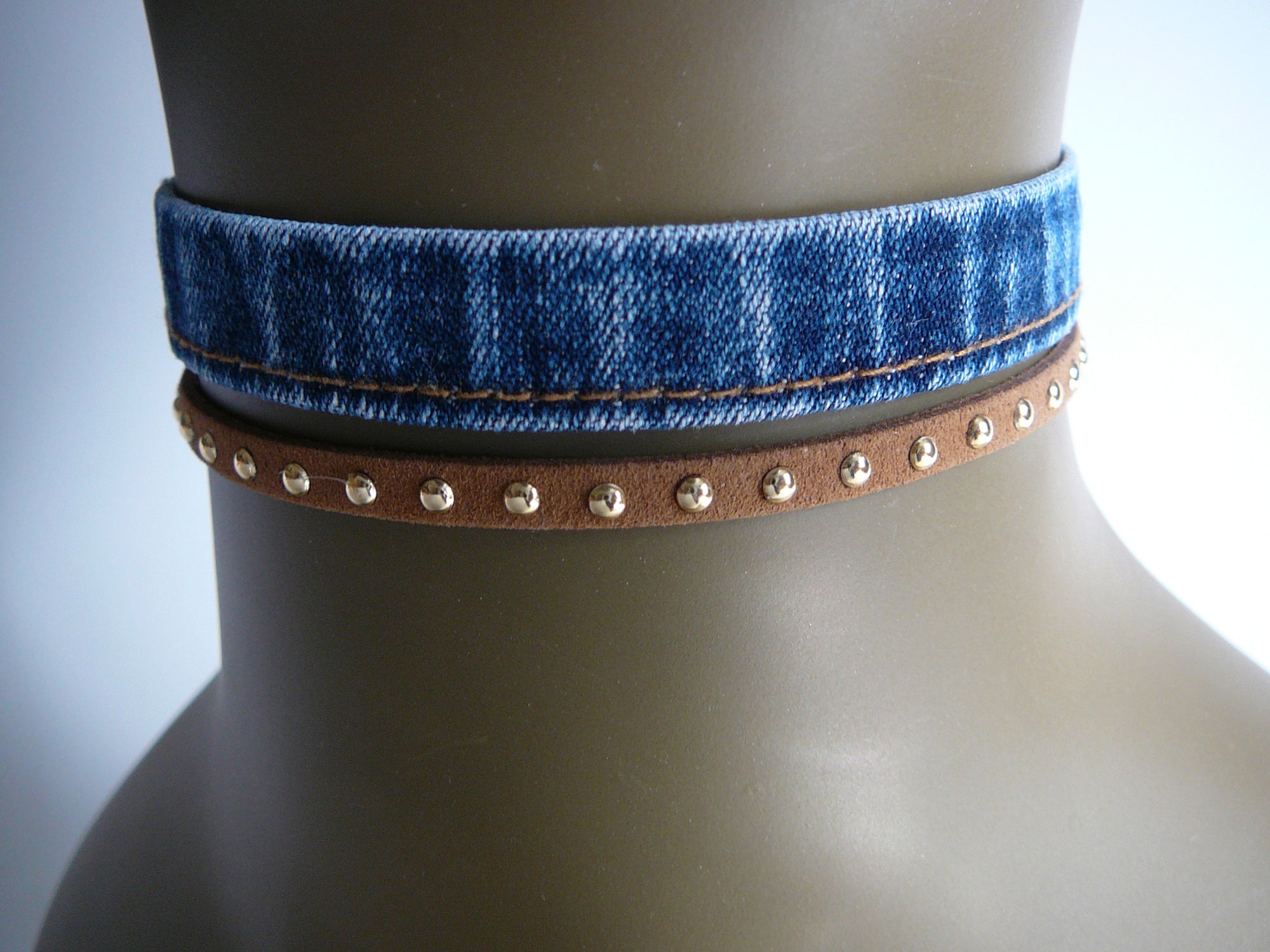Denim + Studs