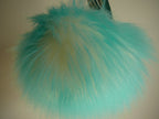 Faux Fur w/Charm Turquiose
