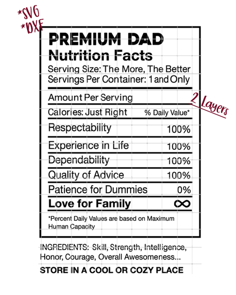 Premium Dad Facts